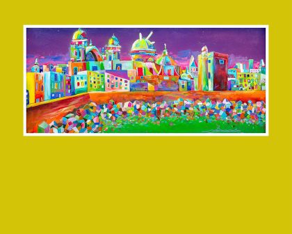 Giclee Sensi Campo del sur noche