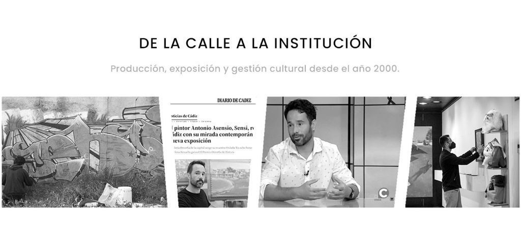 Trayectoria presencia institucional clastia studio gallery Antonio Asensio Rocha