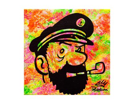 Retrato del Capitán Haddock por ROEM