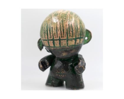 GREEN POXY Art Toy Munny Jorge Carrasco