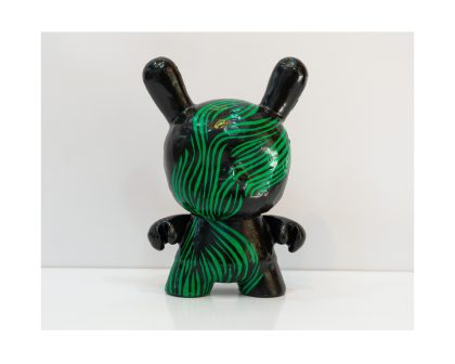 Custom Dunny de KidRobot por Roxy. GREEN VIBES