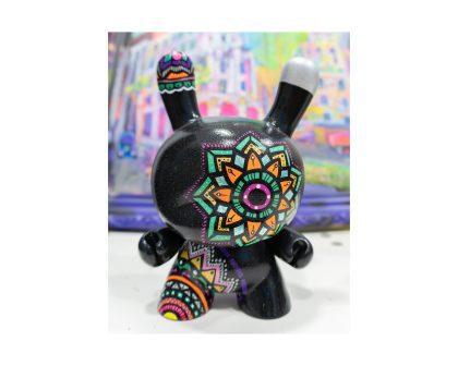 Custom Dunny de KidRobot por Roxy. Orangxy