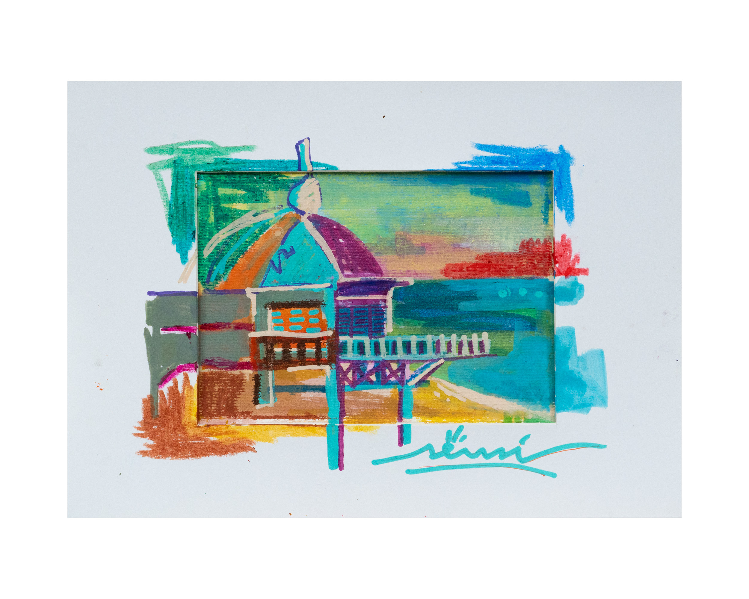 Balneario de la palma. Original de Sensi en la Claeta de Cádiz. Variación 14