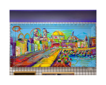 Campo del Sur Graff. Versión del campo del sur de Cádiz en graffiti oir Sensi